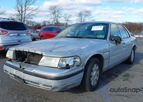 2003 Mercury Grand Marquis Ls from USA, damaged, VIN 2MEFM75W83X663860